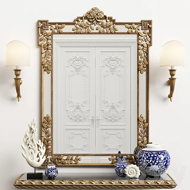 Mirror Chelini art.550 3DModel