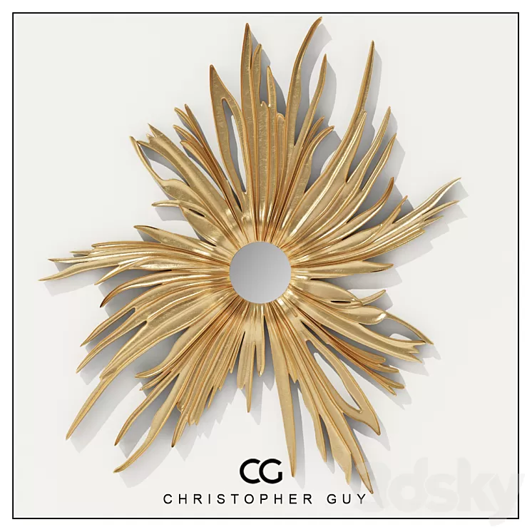 Mirror Christopher Guy. Dandelion. 3D Model