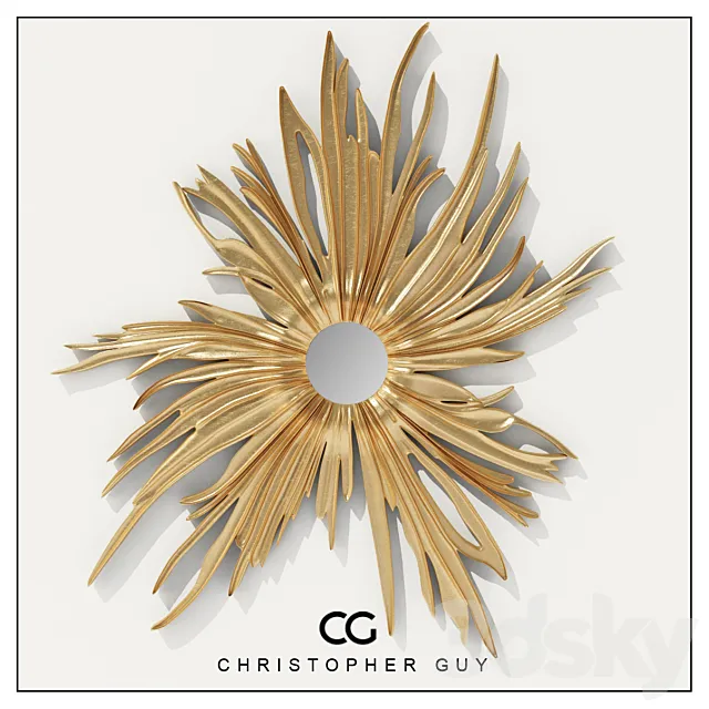 Mirror Christopher Guy. Dandelion. 3DModel
