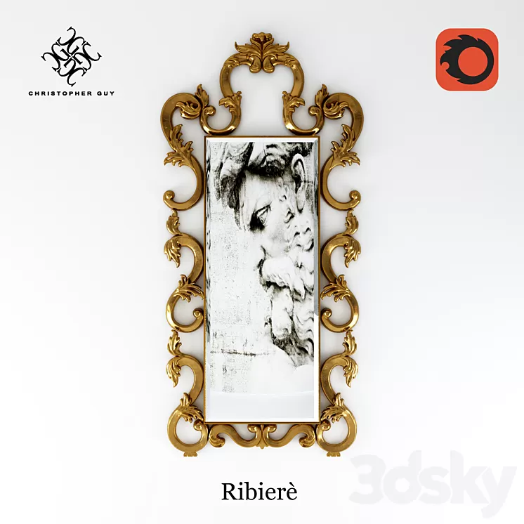 Mirror Christopher Guy RIBIERE (on perezalivke) 3D Model