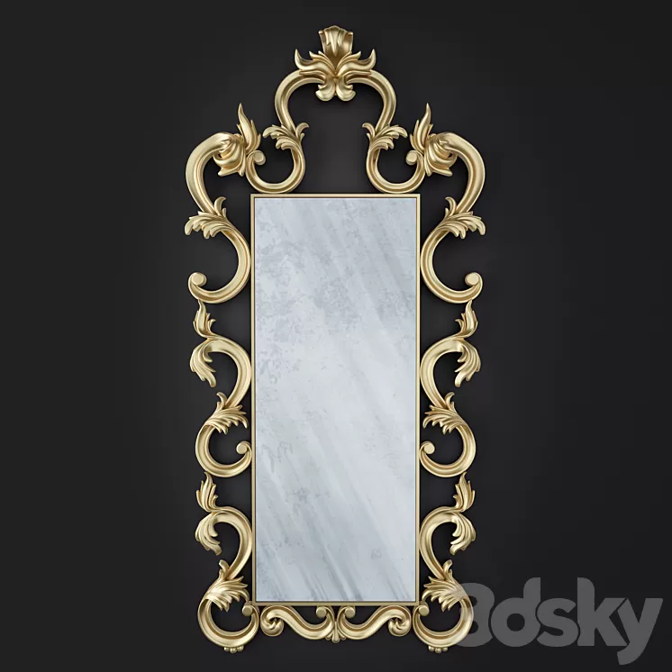 Mirror classic Christopher Guy Ribiere 3D Model