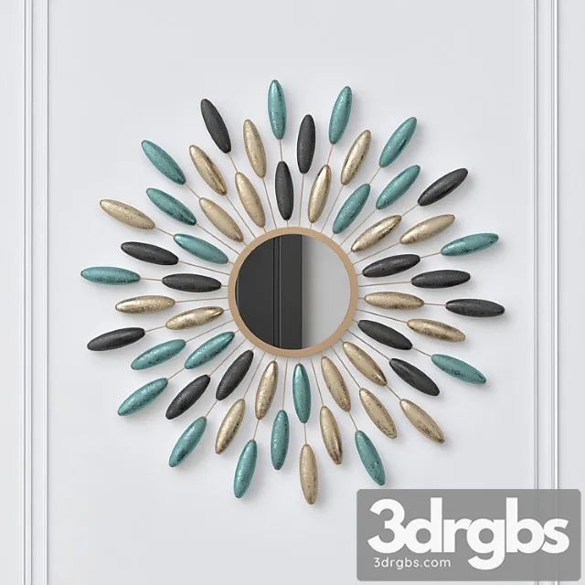 Mirror decoration no. 3 3D Model Free