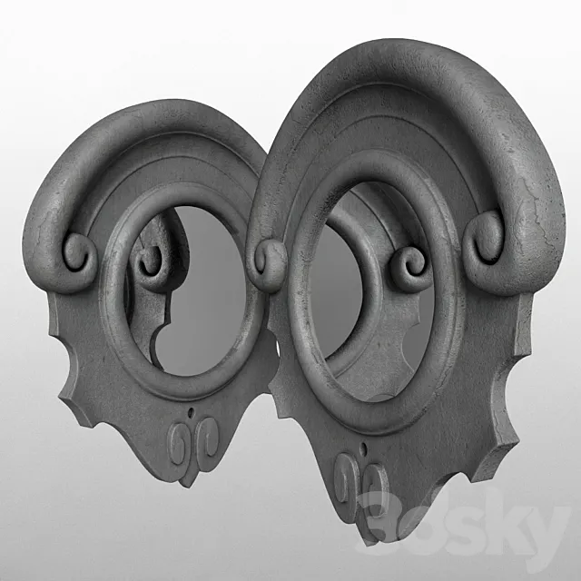 Mirror Eichholtz mirror Toulouse 3D Model