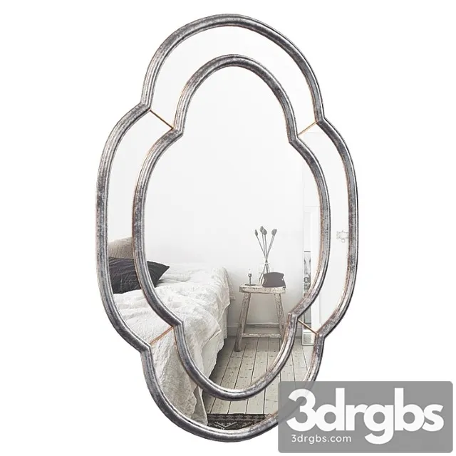 Mirror figured casablanca f1579abr 3D Model Free