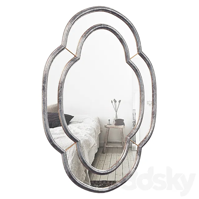 Mirror figured Casablanca F1579ABR 3DModel