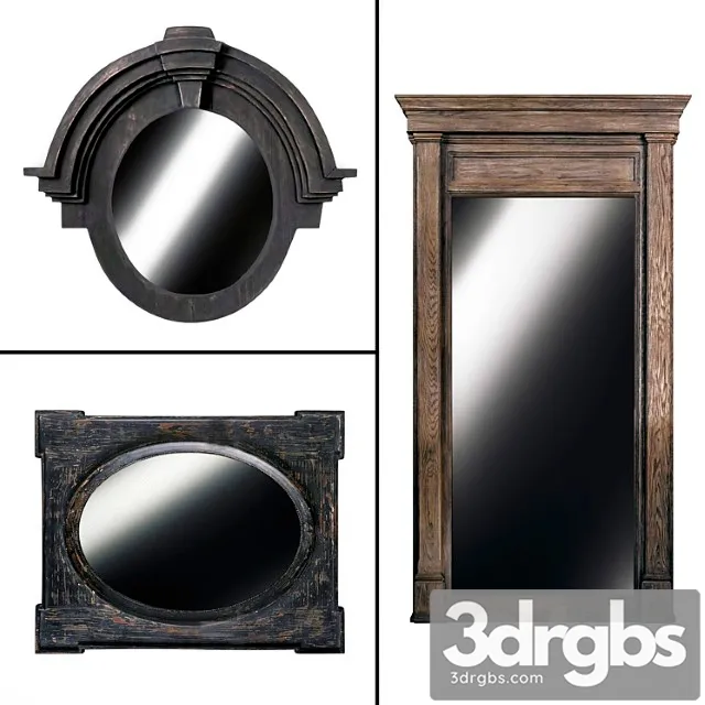 Mirror for wall 50 3D Model Free