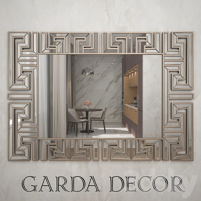 Mirror Garda Decor 3D Model