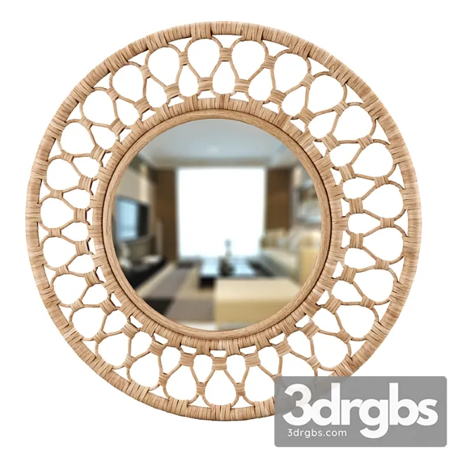 Mirror Greensball Would Ikea 3D Model Free