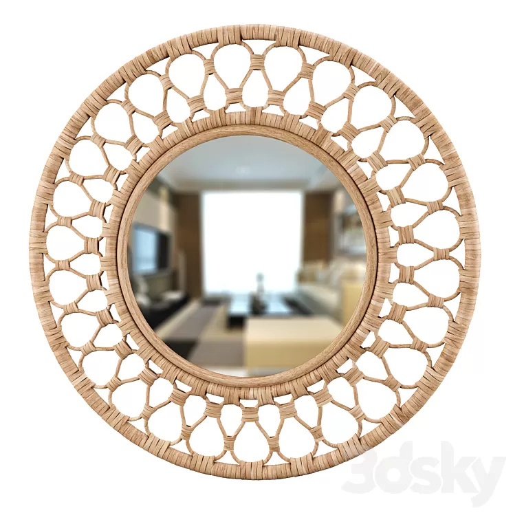 Mirror GRINSBOL by IKEA 3D Model Free Download