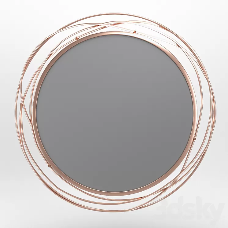 Mirror Helios Rose 3D Model