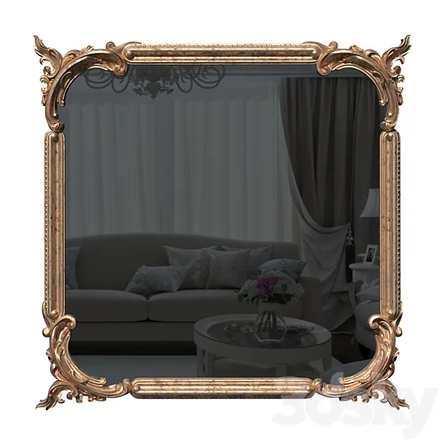 Mirror in a baguette Free Download