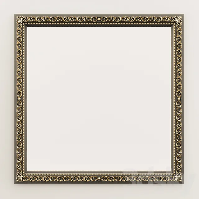 Mirror in a classic baguette Free Download