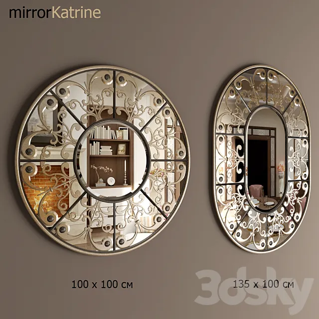 mirror Katrine 3D Model