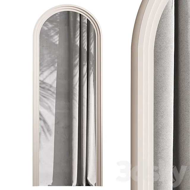 Mirror Letsi La redoute 3D Model