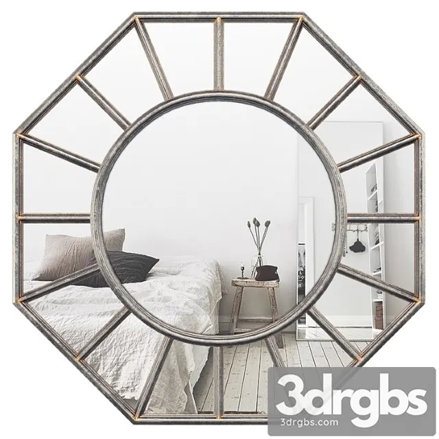 Mirror octagonal prism f1586abr 3D Model Download