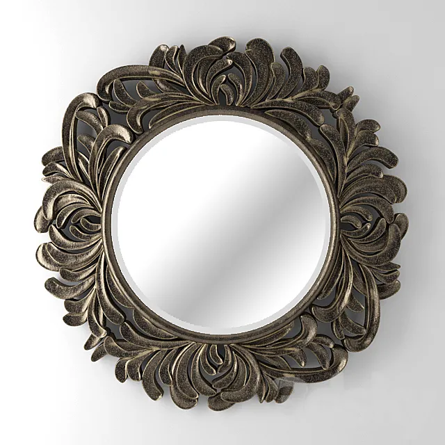 Mirror Palm Silver (Palm) 3DModel