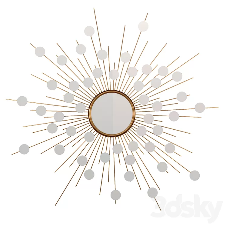 Mirror Reflections Eichholtz 3D Model