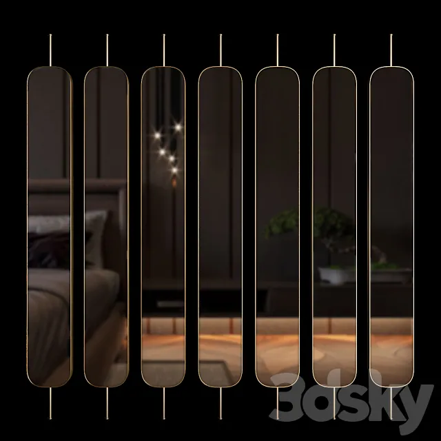 Mirror roll 3D Model