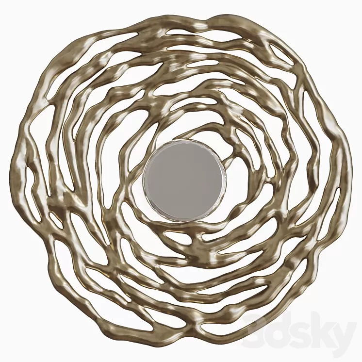 Mirror Rose GARDA DECOR 3D Model Free