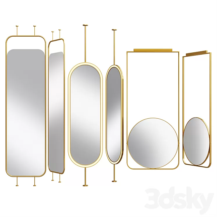 mirror set 3D Model