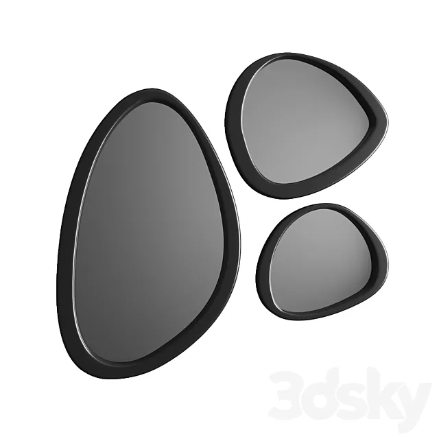 mirror set 3DModel