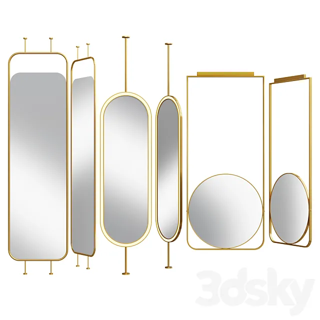 mirror set 3DModel