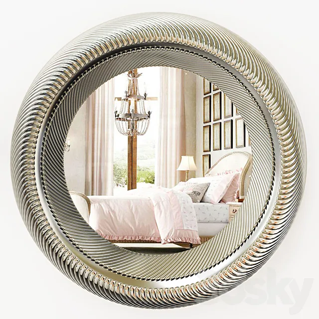 Mirror Silver 3D Model