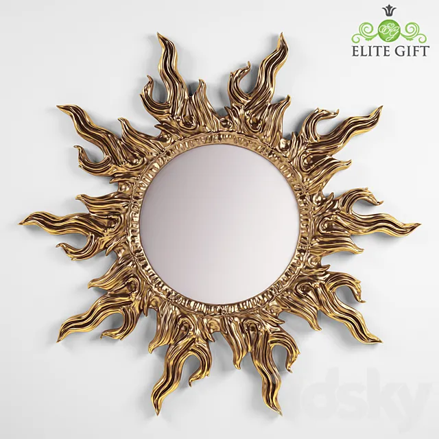 Mirror "Sun" MK6027 3DModel
