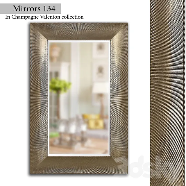 Mirrors 134 3D Model