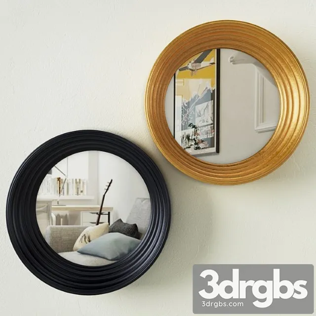Mirrors in the frame zara home 3D Model Free