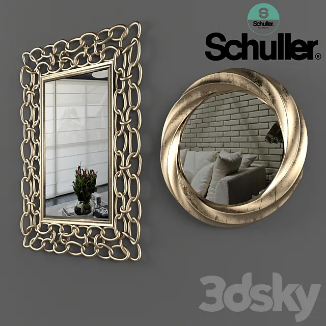 Mirrors SCHULLER 3DModel