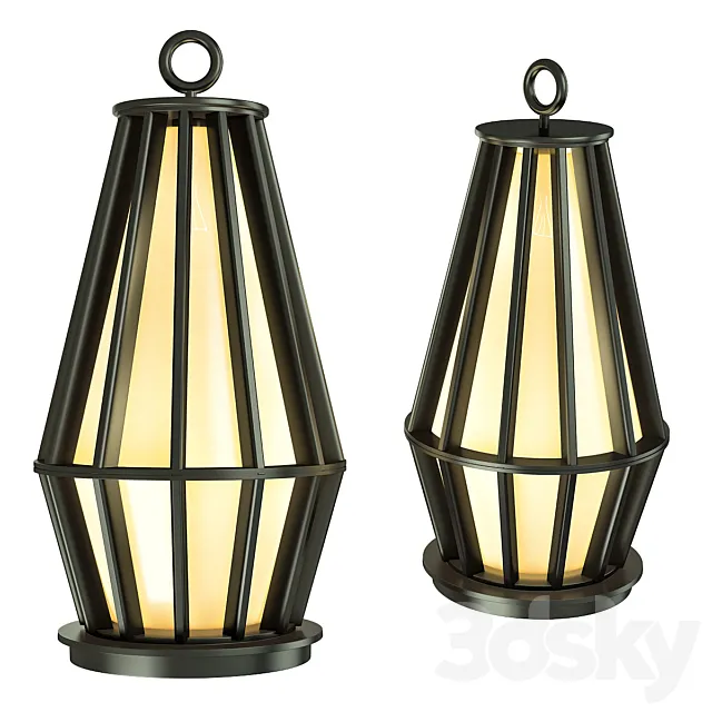 Mirtilla floor lamp by Promemoria 3D Model