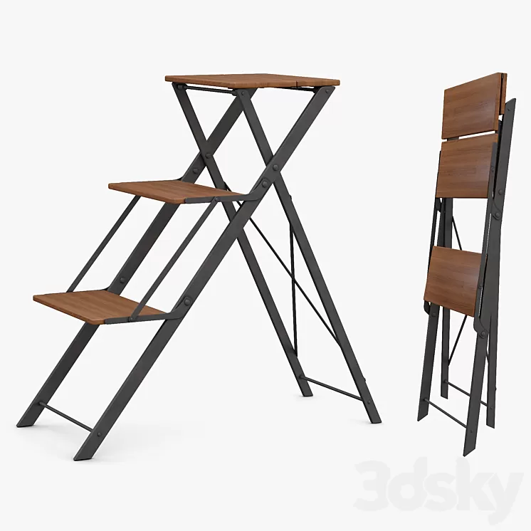 Mis en Demeure - Stool hastings 3D Model