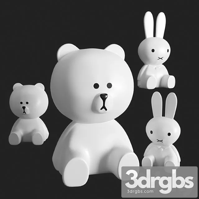 Miscellaneous Mr maria lamp collection 3D Model Free