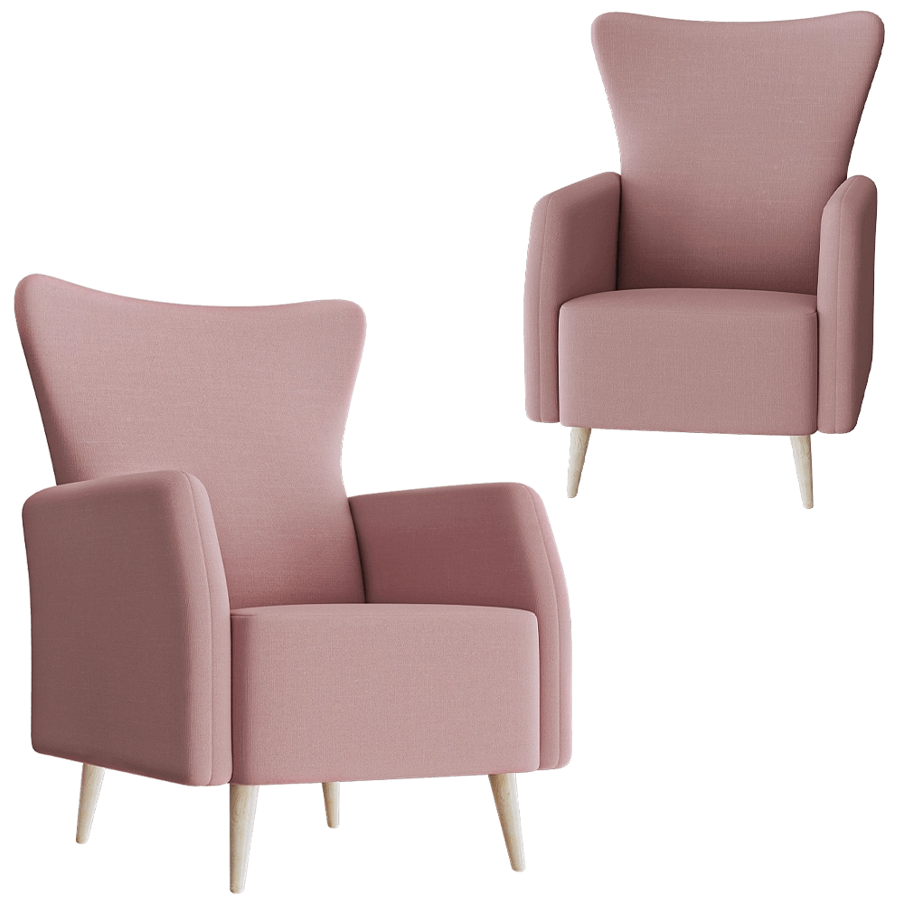 MISSANA - Armchair Alice 3D Model