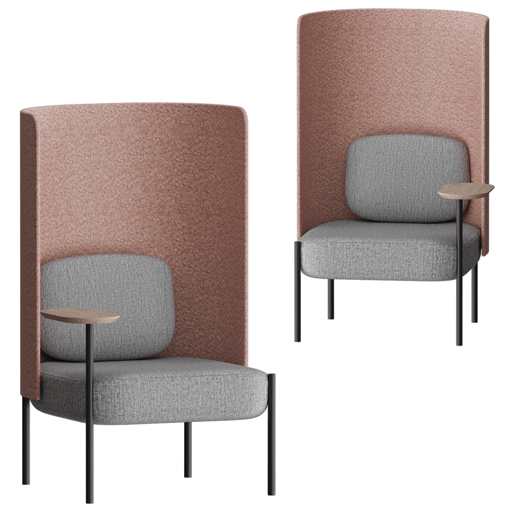 MISSANA - Armchair Ara 3D Model
