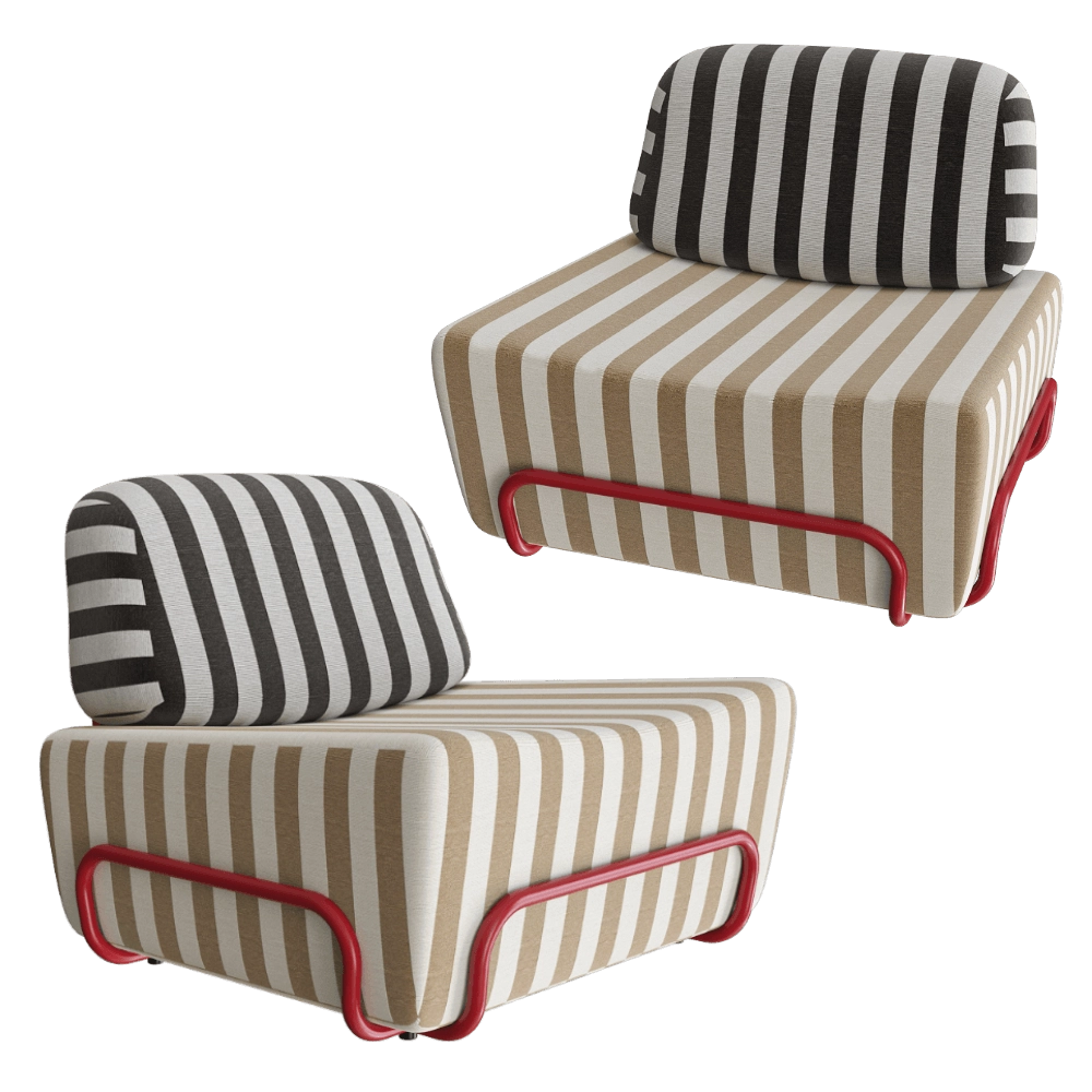 MISSANA - Armchair Pigro 3D Model