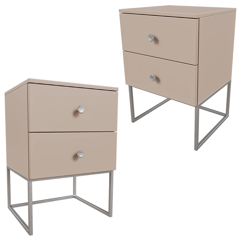 MISSANA - Bedside table ST03 3D Model