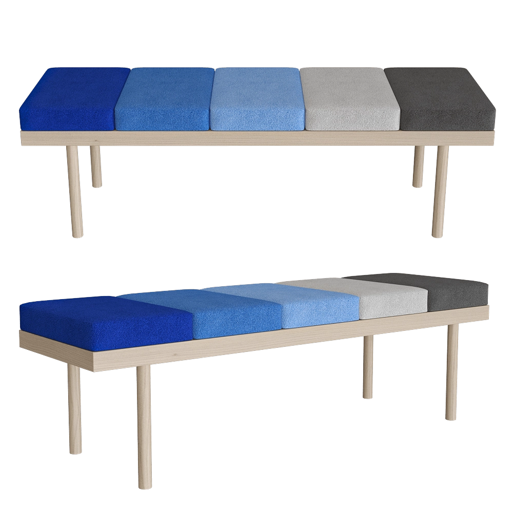 MISSANA - Bench Valentino 3D Model