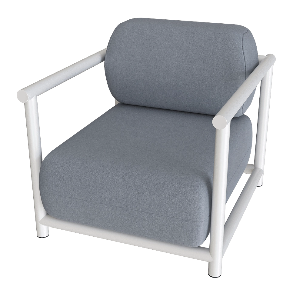 MISSANA - Outdoor armchair Bamboo 3D Model