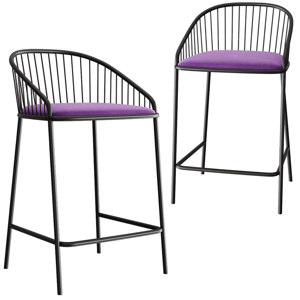 MISSANA - Semi barstool Agora 3D Model