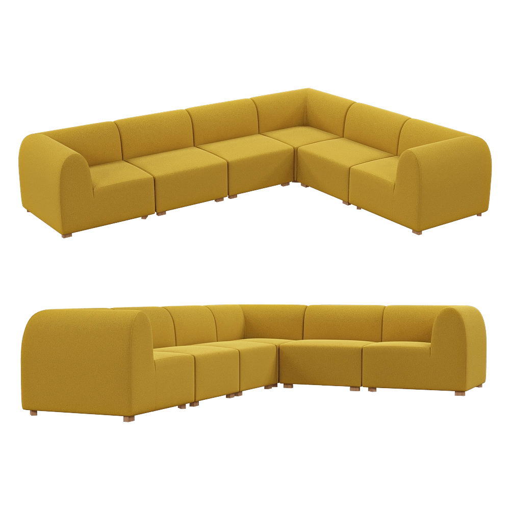 MISSANA - Sofa Rapanui System 3D Model