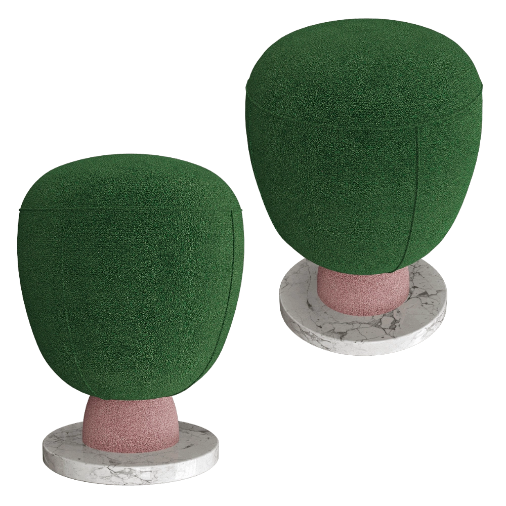 MISSANA - Toadstool Big Ottoman 3D Model