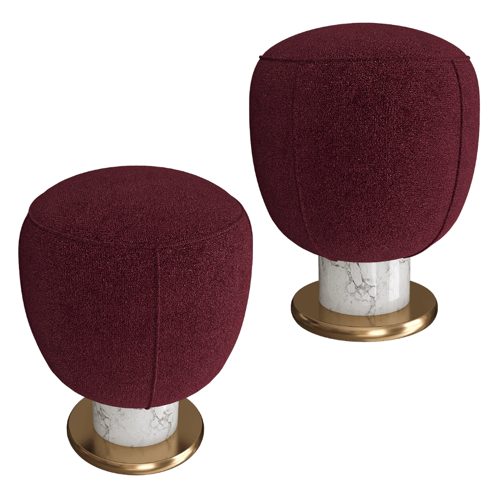 MISSANA - Toadstool Small Ottoman 3D Model