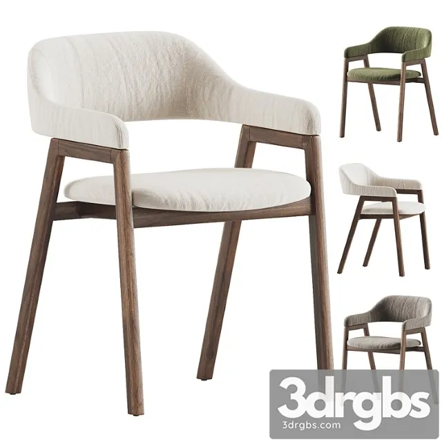 Mist Dining Chair 1 3D Model Free