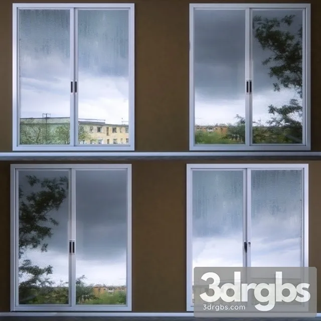 Misted Window 3D Model Free