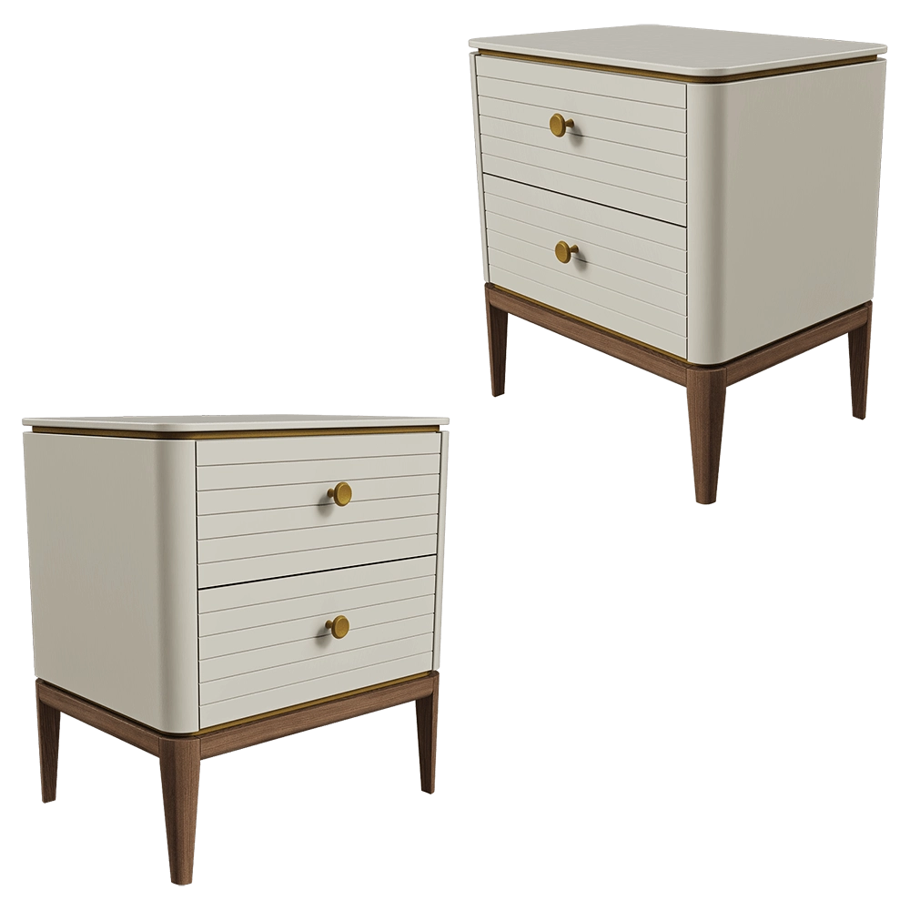 Mister Room - Bedside tabel MILANO 01-01 3D Model