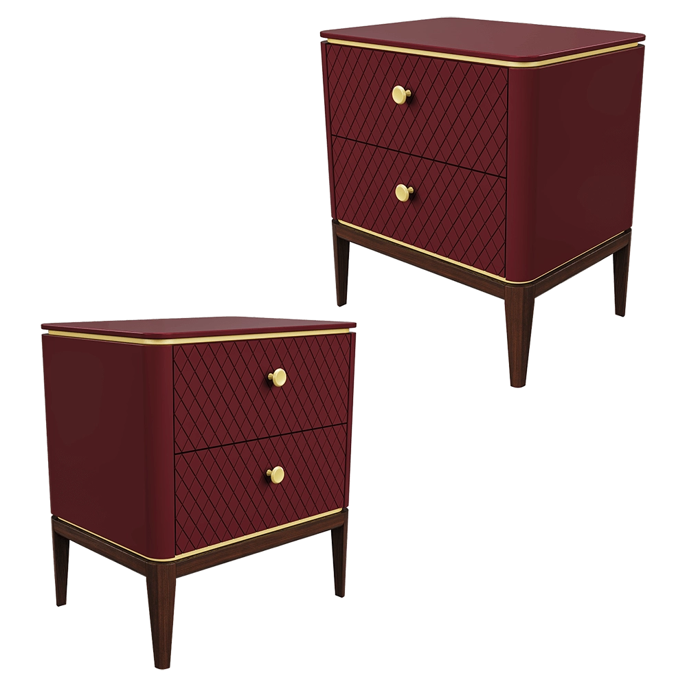 Mister Room - Bedside tabel MILANO 01-03 3D Model