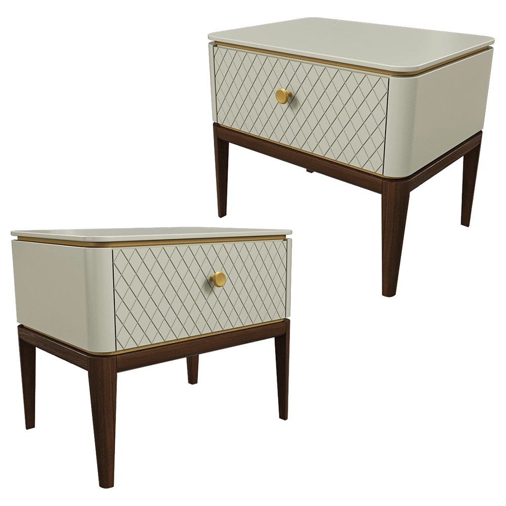 Mister Room - Bedside tabel MILANO 02-03 3D Model