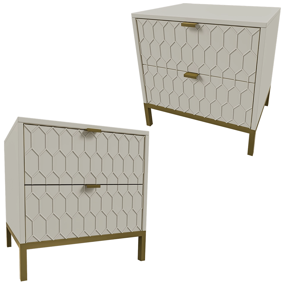 Mister Room - Bedside tabel ML01 3D Model